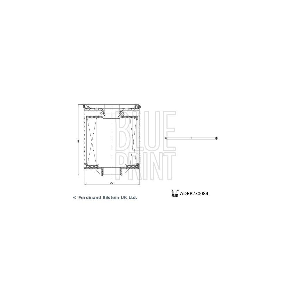 Kraftstofffilter BLUE PRINT ADBP230084 f&uuml;r MERCEDES-BENZ