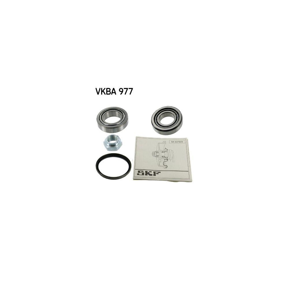 Radlagersatz SKF VKBA 977 f&uuml;r CITRO&Euml;N FORD PEUGEOT RENAULT BPW, Hinterachse