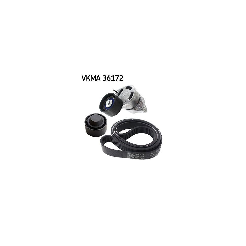 Keilrippenriemensatz SKF VKMA 36172 f&uuml;r NISSAN OPEL RENAULT VAUXHALL DACIA