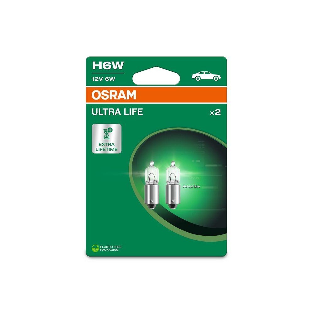 Glühlampe, Blinkleuchte ams-OSRAM 64132ULT-2BL ULTRA LIFE für, hinten, vorne