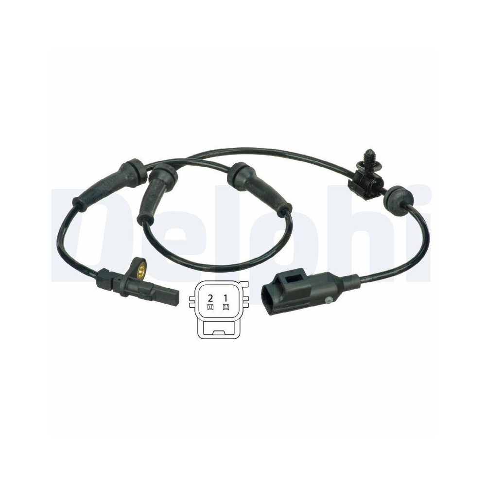 DELPHI SS20373 Sensor, Raddrehzahl f&uuml;r LAND ROVER, Hinterachse