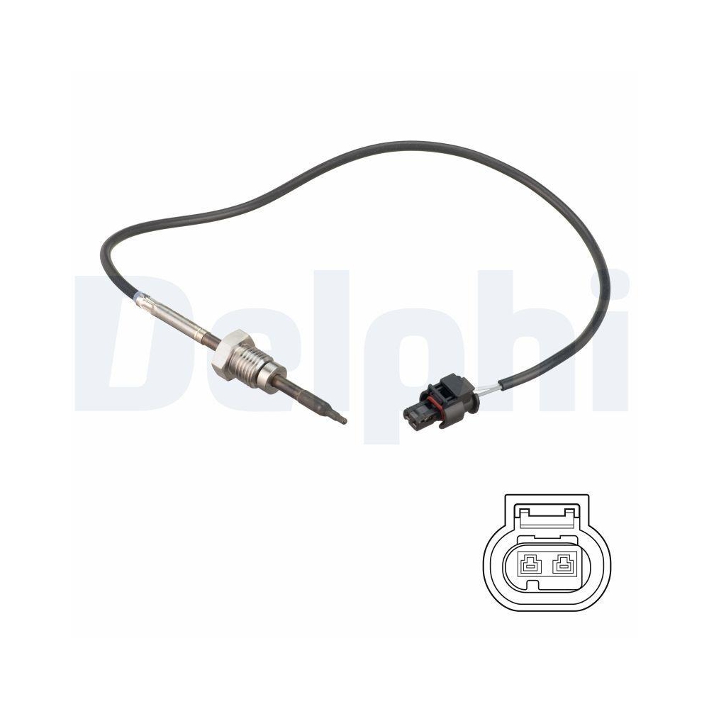 DELPHI TS30257 Sensor, Abgastemperatur für MERCEDES-BENZ
