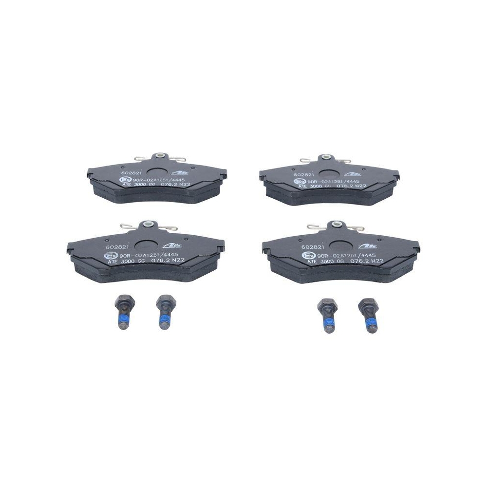 Bremsbelagsatz, Scheibenbremse ATE 13.0460-2821.2 f&uuml;r SEAT VAG, Vorderachse