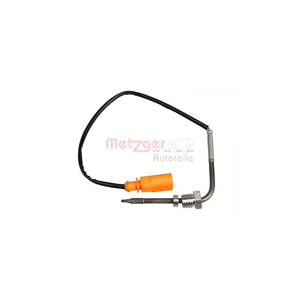 Sensor, Abgastemperatur METZGER 0894640 f&uuml;r AUDI, oben, vor Katalysator