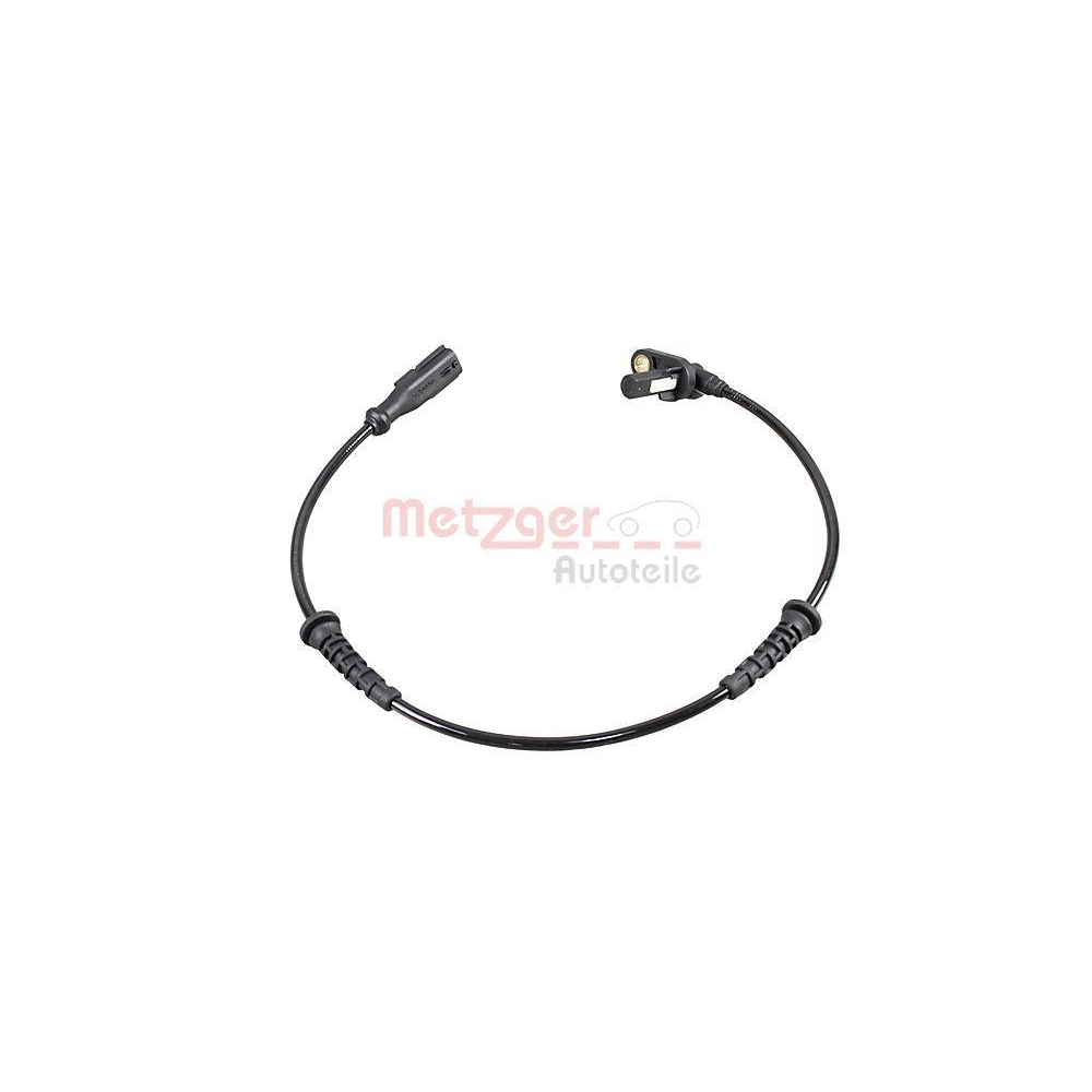 Sensor, Raddrehzahl METZGER 09001250 f&uuml;r RENAULT, Vorderachse