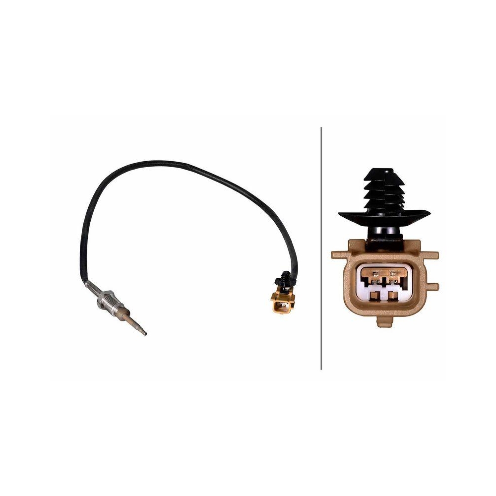 HELLA Sensor, Abgastemperatur 6PT 358 226-561 f&uuml;r NISSAN RENAULT DACIA INFINITI