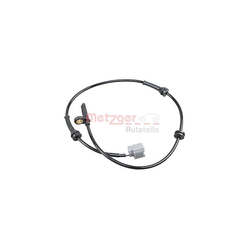 Sensor, Raddrehzahl METZGER 09001251 f&uuml;r NISSAN RENAULT, Vorderachse