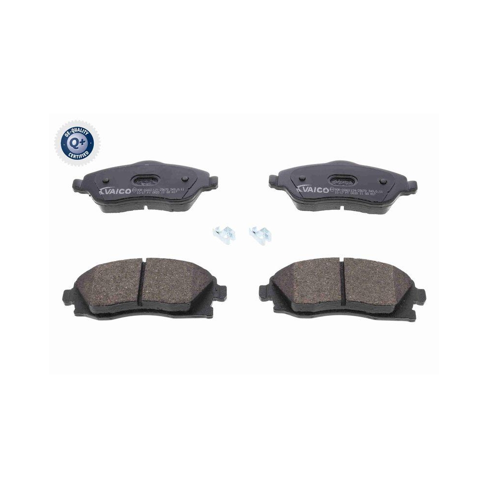 Bremsbelagsatz, Scheibenbremse VAICO V40-8031 Q+, Erstausr&uuml;sterqualit&auml;t f&uuml;r OPEL