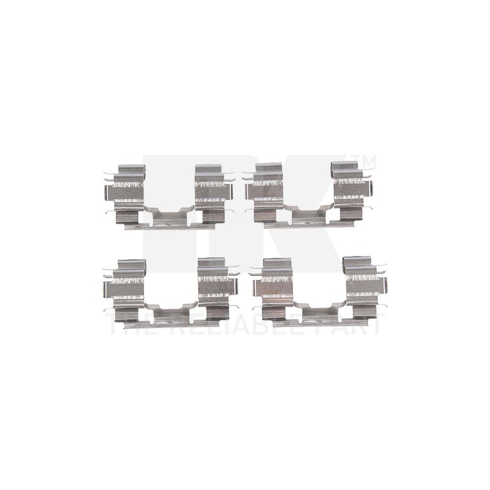 Zubehörsatz, Scheibenbremsbelag NK 7952670 für, Vorderachse