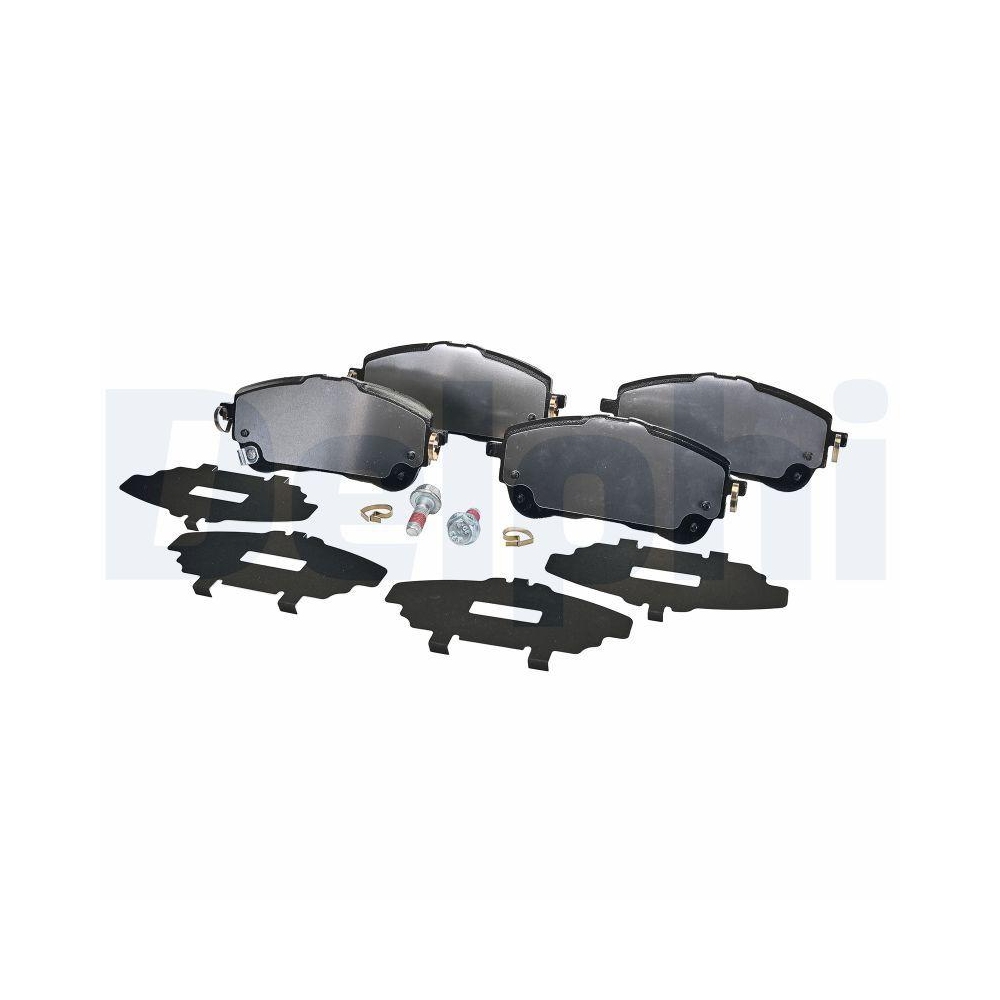 DELPHI LP3609 Bremsbelagsatz, Scheibenbremse f&uuml;r SUZUKI TOYOTA LEXUS