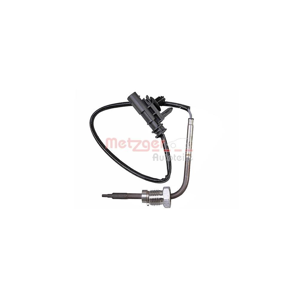 Sensor, Abgastemperatur METZGER 0894642 für VOLVO, Katalysator, oben