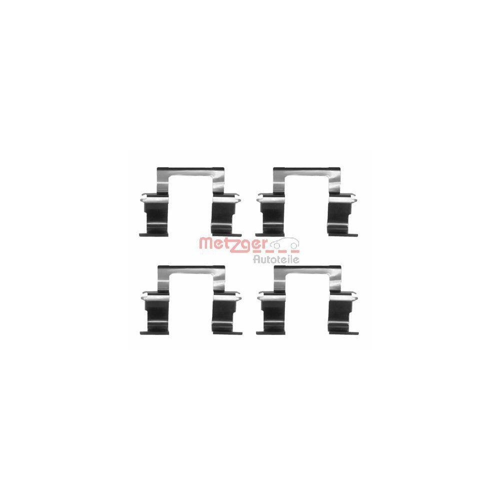 Zubeh&ouml;rsatz, Scheibenbremsbelag METZGER 109-1274 f&uuml;r OPEL VAUXHALL, Vorderachse
