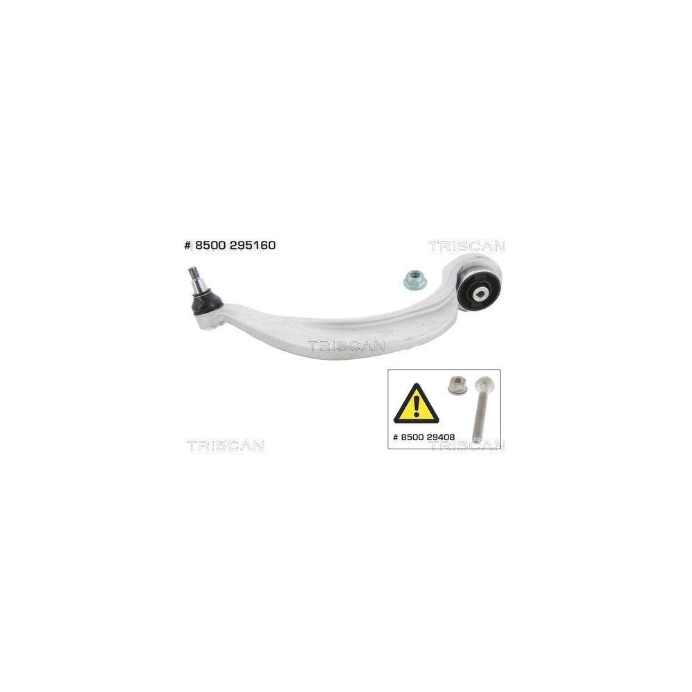 Lenker, Radaufh&auml;ngung TRISCAN 8500 295160 f&uuml;r AUDI, Vorderachse links, au&szlig;en