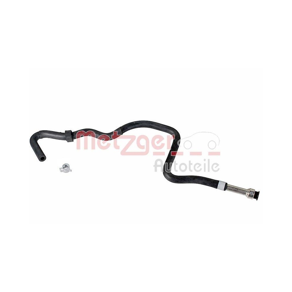 Kraftstoffschlauch METZGER 2152033 ORIGINAL ERSATZTEIL für AUDI