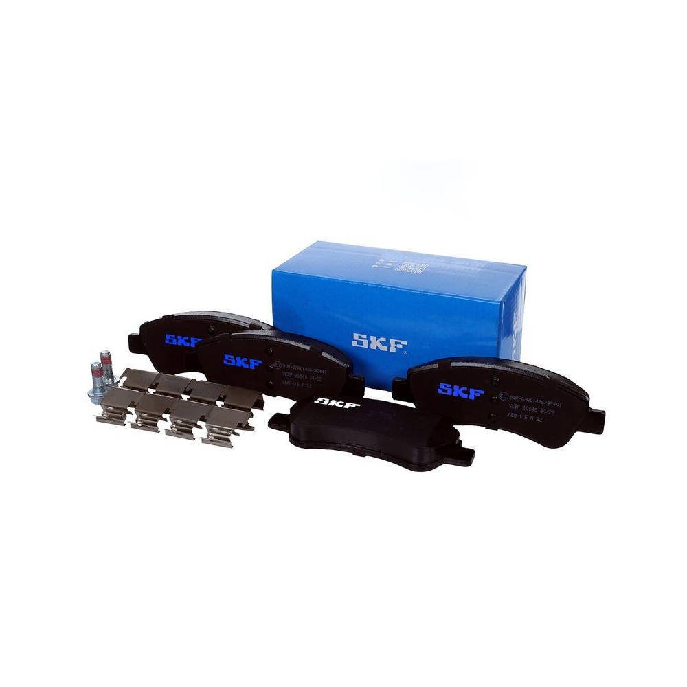 Bremsbelagsatz, Scheibenbremse SKF VKBP 80040 f&uuml;r CITRO&Euml;N OPEL PEUGEOT VAUXHALL