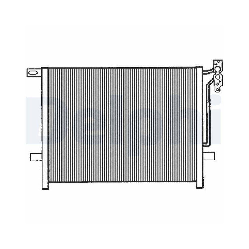 Kondensator, Klimaanlage DELPHI TSP0225118 für BMW