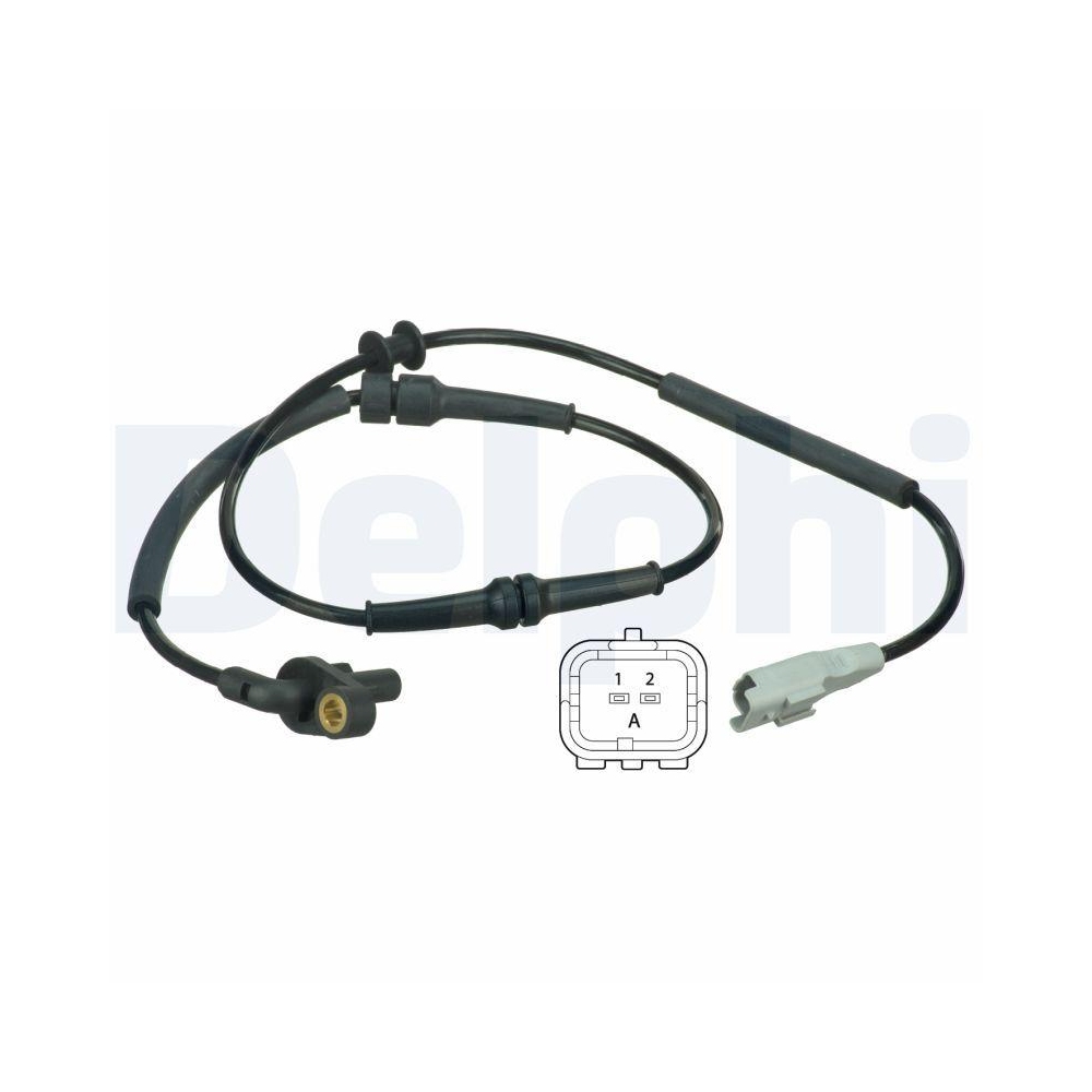 DELPHI SS20380 Sensor, Raddrehzahl f&uuml;r CITRO&Euml;N, Vorderachse