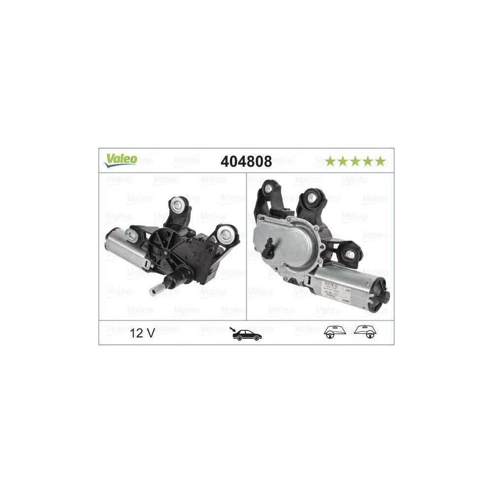 Wischermotor VALEO 404808 ORIGINAL TEIL für VW, hinten links