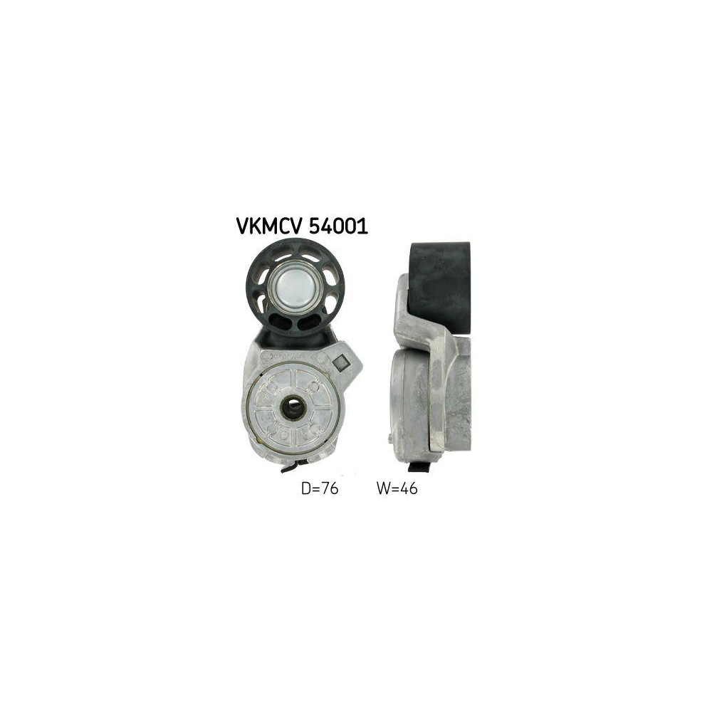 Riemenspanner, Keilrippenriemen SKF VKMCV 54001 f&uuml;r RENAULT