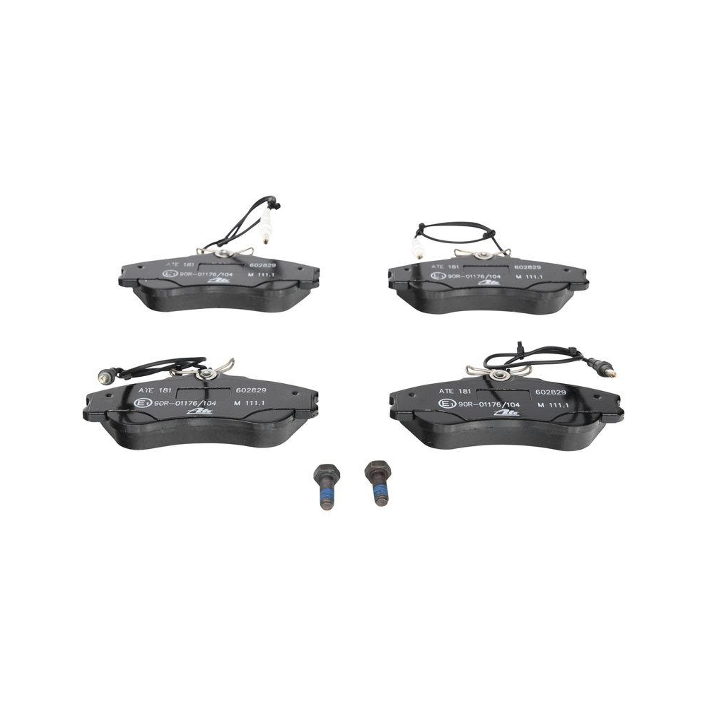 Bremsbelagsatz, Scheibenbremse ATE 13.0460-2829.2 f&uuml;r CITRO&Euml;N PEUGEOT