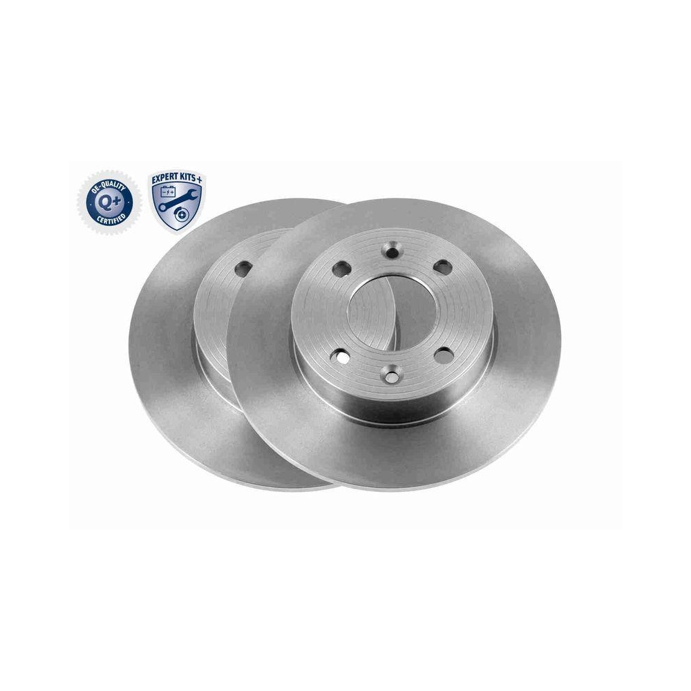 VAICO V46-40002 2 St&uuml;ck Bremsscheiben Q+, Erstausr&uuml;sterqualit&auml;t f&uuml;r RENAULT DACIA