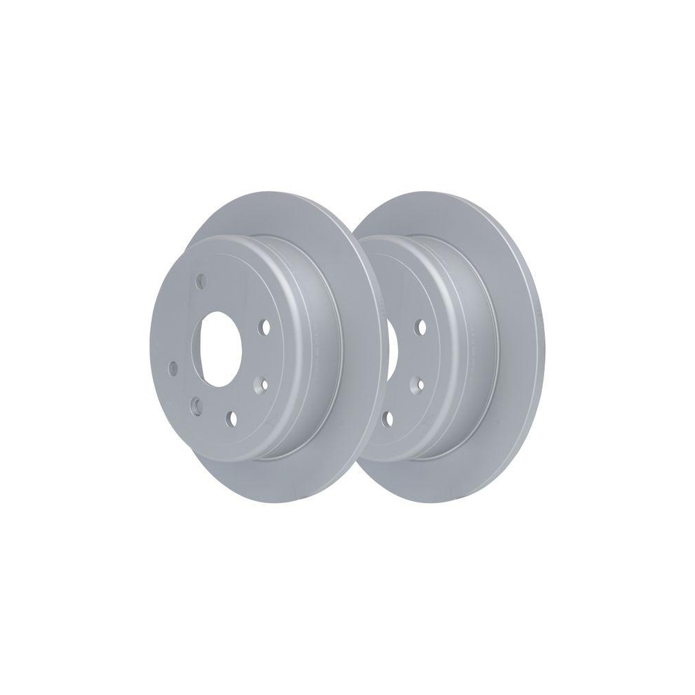 Bremsscheibe ATE 24.0110-0340.1 für CHEVROLET DAEWOO, Hinterachse