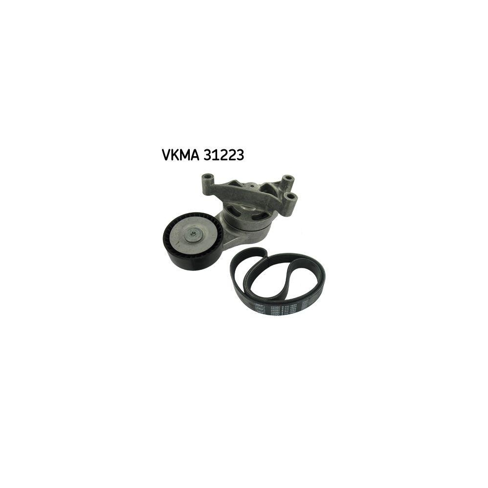 Keilrippenriemensatz SKF VKMA 31223 f&uuml;r AUDI CITRO&Euml;N FIAT PEUGEOT SEAT SKODA VW