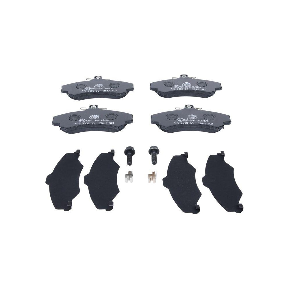 Bremsbelagsatz, Scheibenbremse ATE 13.0460-2830.2 f&uuml;r MITSUBISHI VOLVO