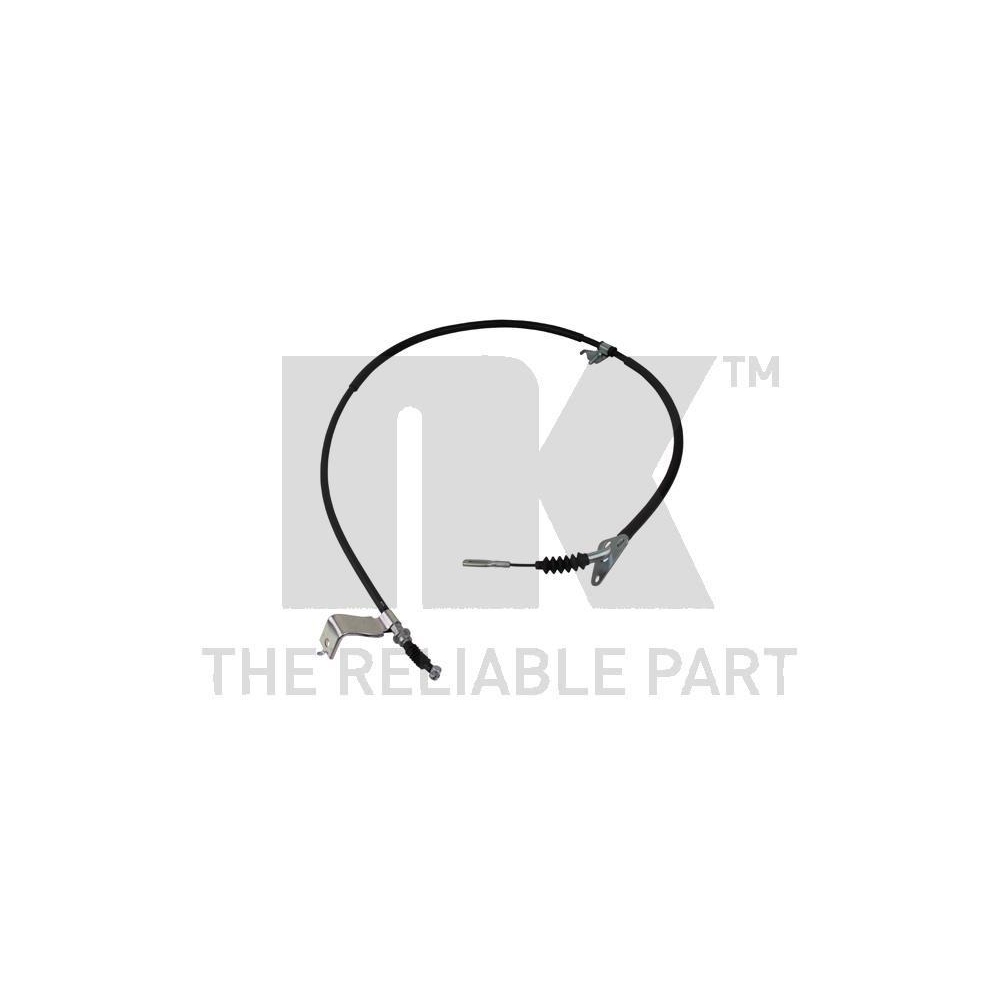 Seilzug, Feststellbremse NK 903264 f&uuml;r MAZDA, hinten, links