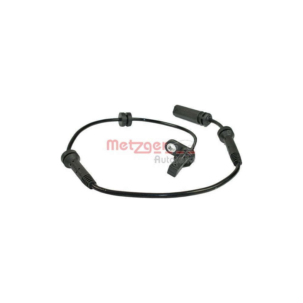 Sensor, Raddrehzahl METZGER 0900821 GREENPARTS f&uuml;r BMW, Vorderachse links