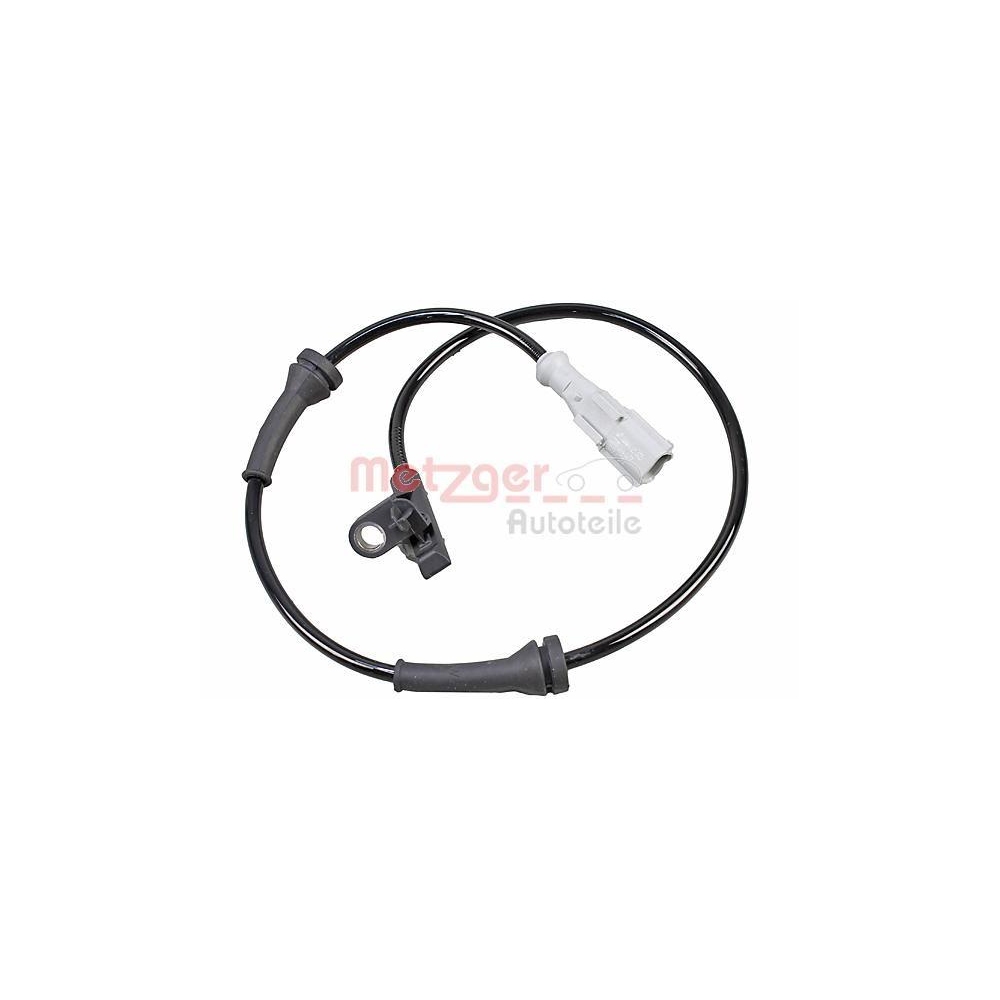 Sensor, Raddrehzahl METZGER 09001255 GREENPARTS f&uuml;r RENAULT SMART
