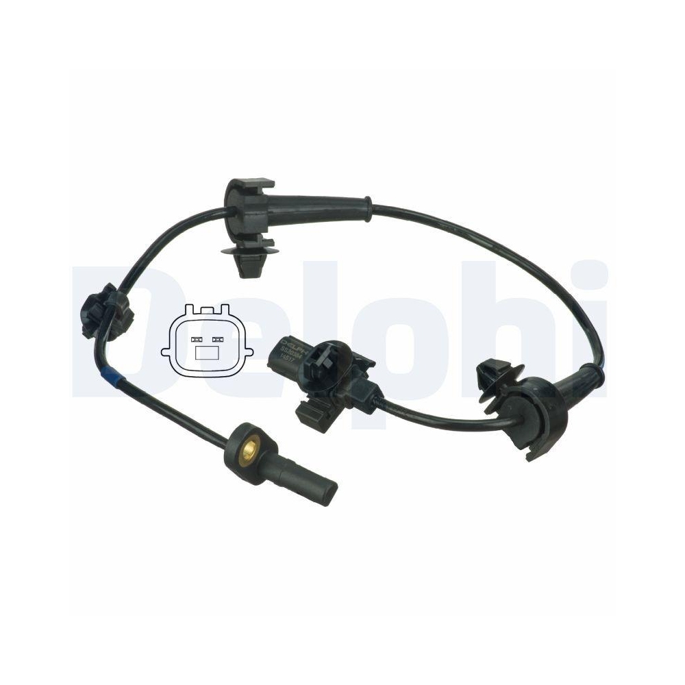 DELPHI SS20384 Sensor, Raddrehzahl f&uuml;r HONDA, Hinterachse links