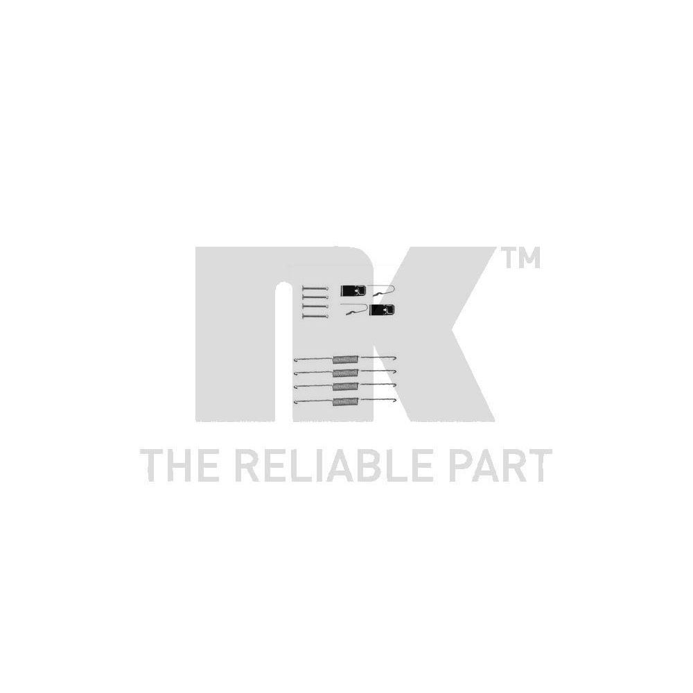 Zubeh&ouml;rsatz, Bremsbacken NK 7952725 f&uuml;r SUZUKI, Vorderachse