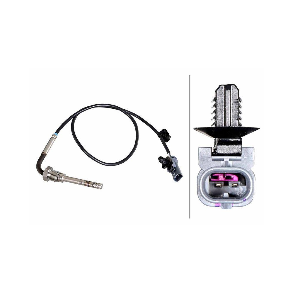 HELLA Sensor, Abgastemperatur 6PT 358 226-101 f&uuml;r SUZUKI, nach Ru&szlig;partikelfilter