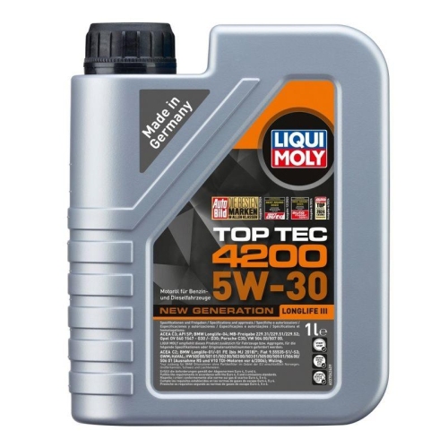 Motor&ouml;l LIQUI MOLY 3706 Top Tec 4200 5W-30 New Generation f&uuml;r
