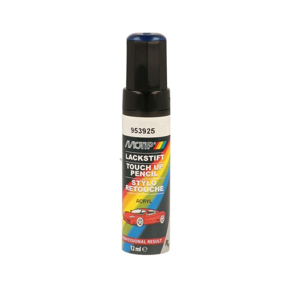 Fahrzeug-Kombinationslack MOTIP 953925 KOMPAKT AUTOLACK blau metallic 12 ml für