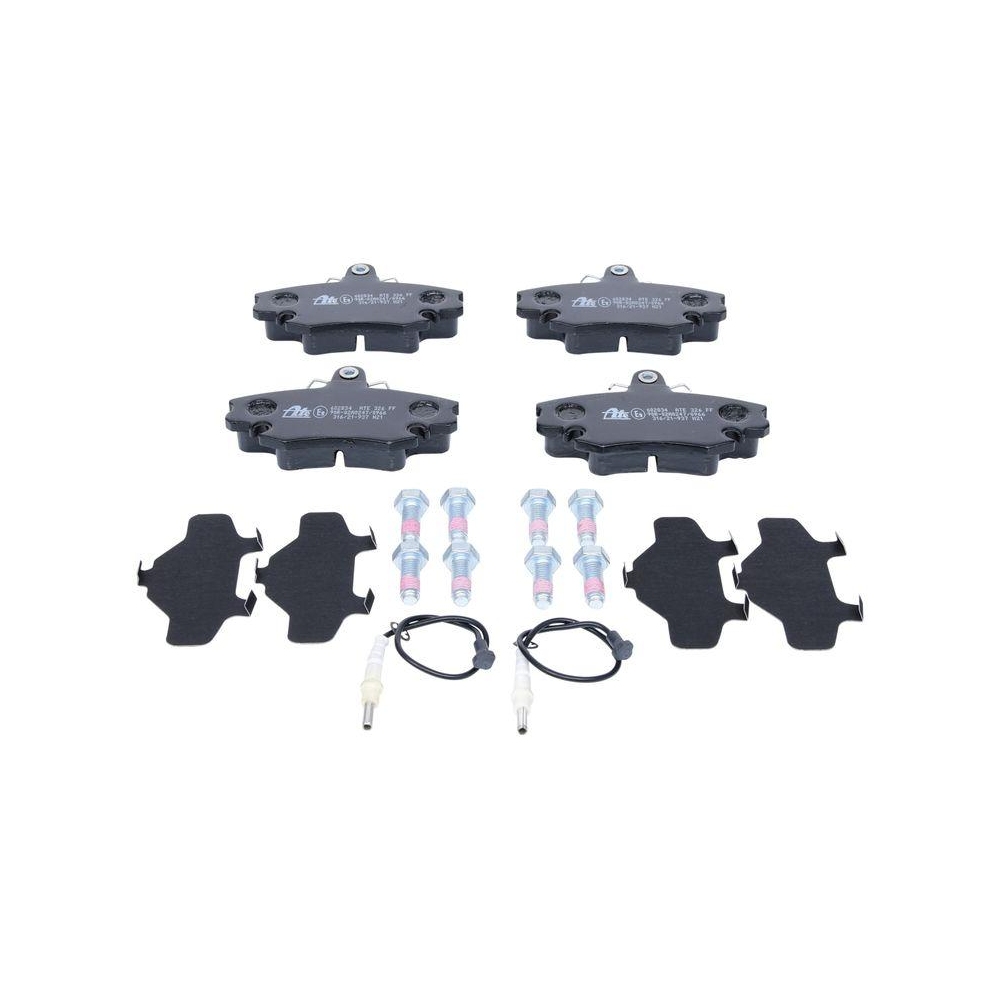 ATE Bremsenset vorne Bremsscheiben + Bremsbeläge RENAULT TWINGO I
