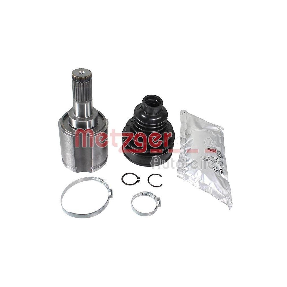 Gelenksatz, Antriebswelle METZGER 7110229 für HYUNDAI KIA, Vorderachse links