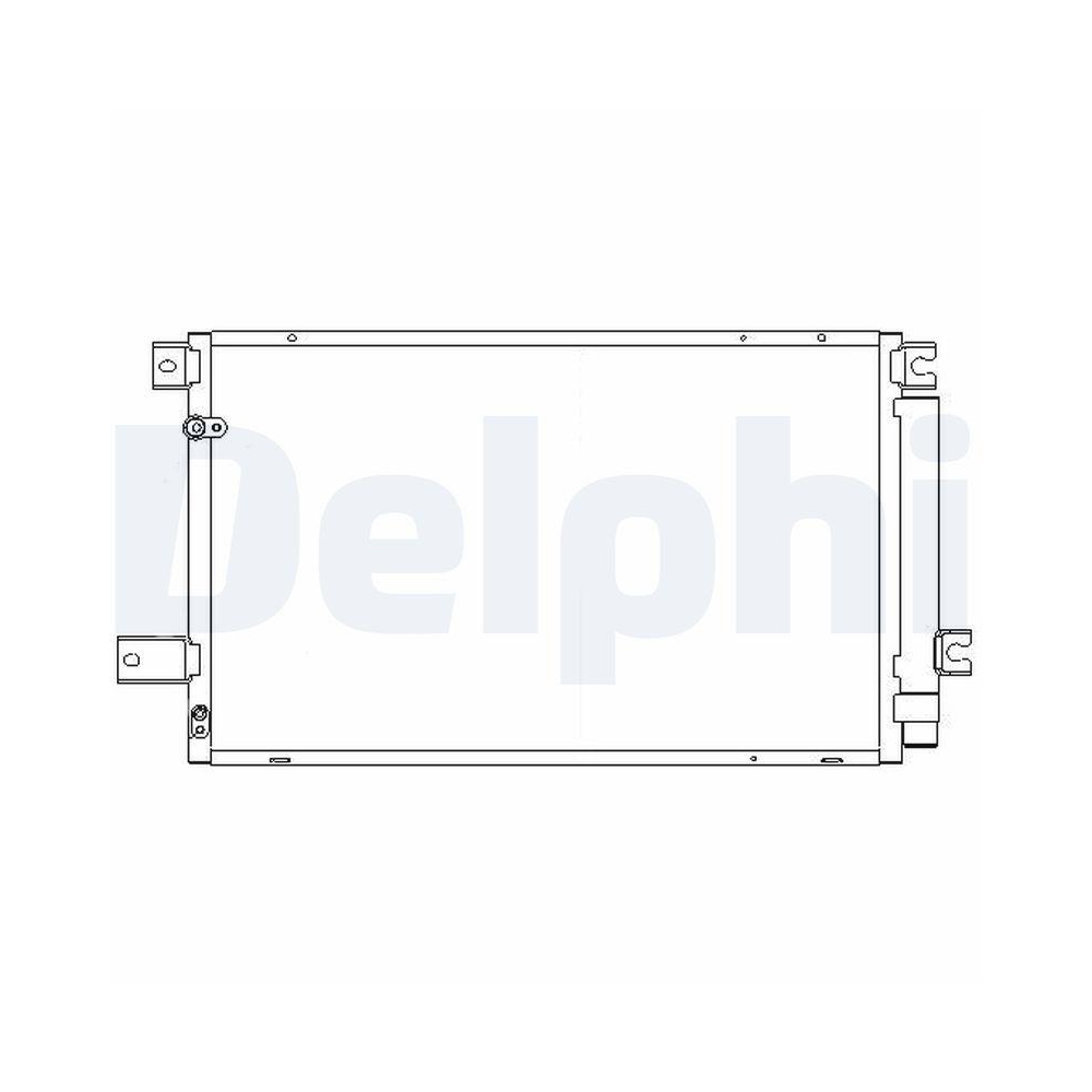 Kondensator, Klimaanlage DELPHI TSP0225658 für TOYOTA