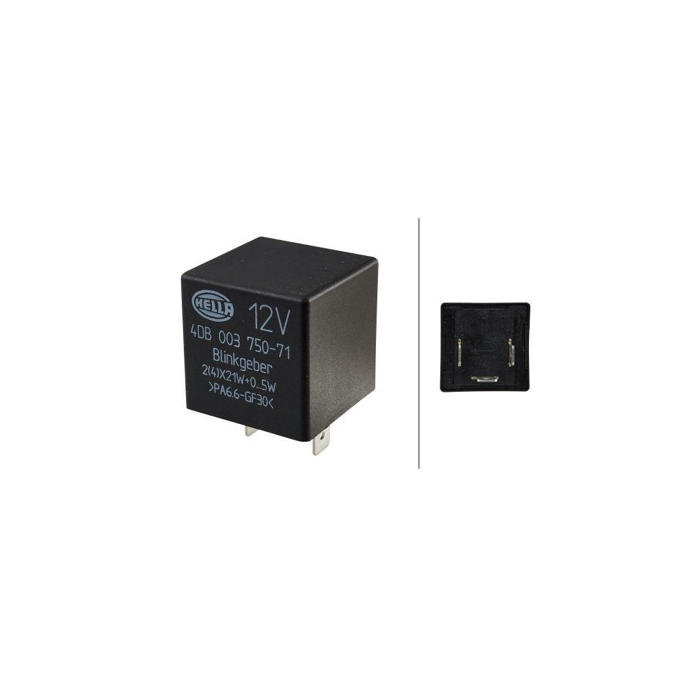 HELLA Blinkgeber 4DB 003 750-711 für AEBI AUDI DAF FORD MERCEDES-BENZ SEAT SKODA