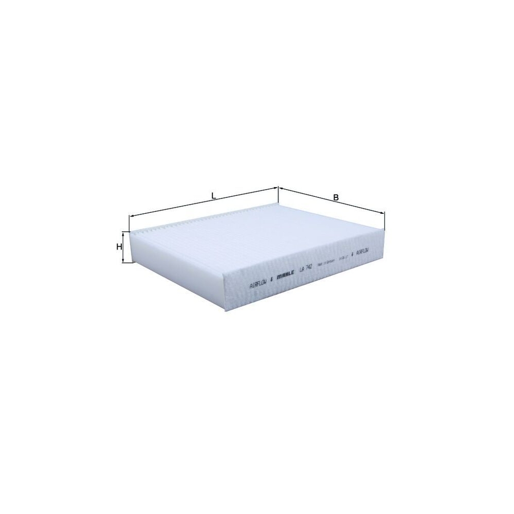 Filter, Innenraumluft KNECHT LA 742 f&uuml;r BMW