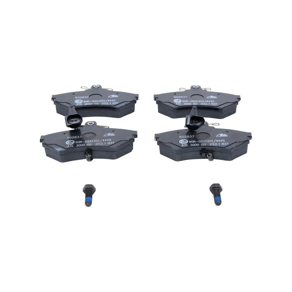 Bremsbelagsatz, Scheibenbremse ATE 13.0460-2837.2 für VAG, Vorderachse