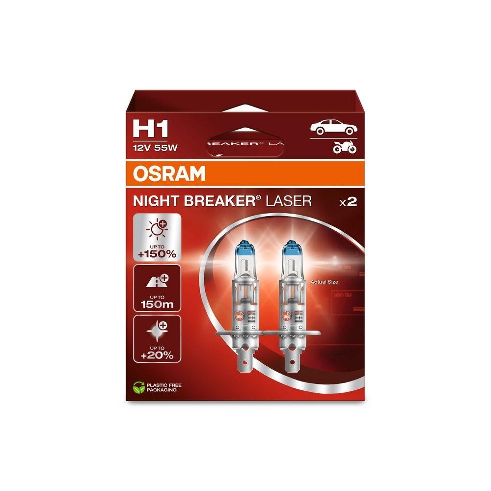 Glühlampe, Abbiegescheinwerfer ams-OSRAM 64150NL-2HB NIGHT BREAKER® LASER für