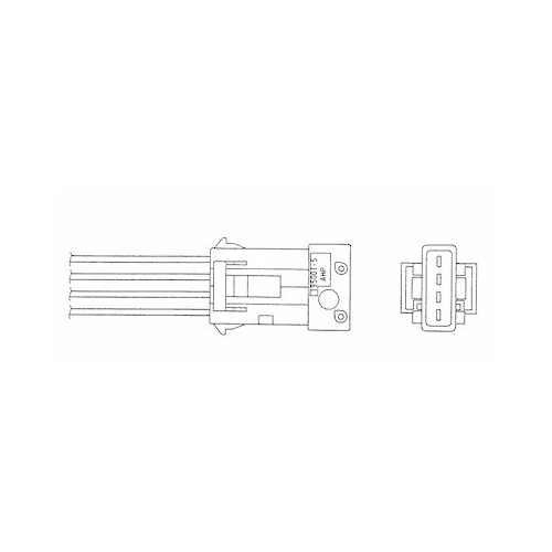Lambdasonde NTK 92733 f&uuml;r