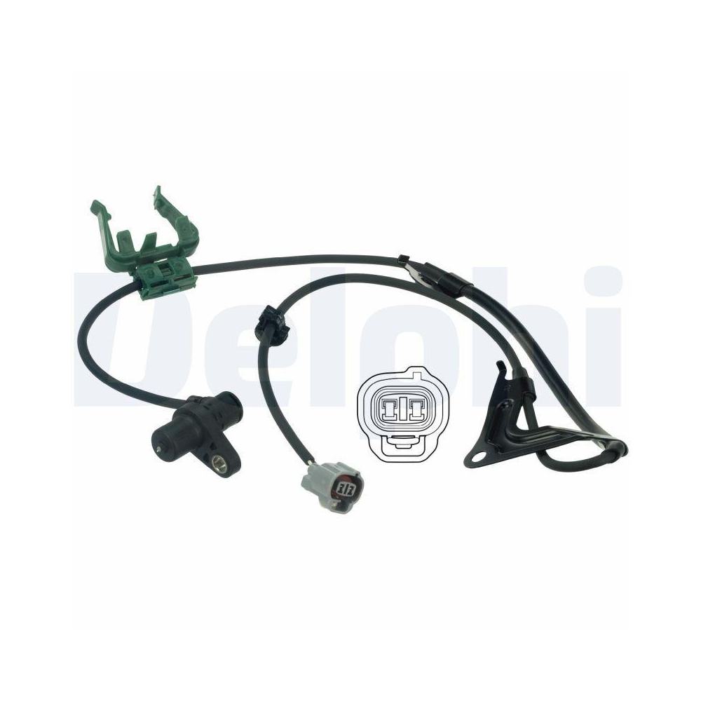 DELPHI SS20400 Sensor, Raddrehzahl f&uuml;r TOYOTA, Vorderachse rechts