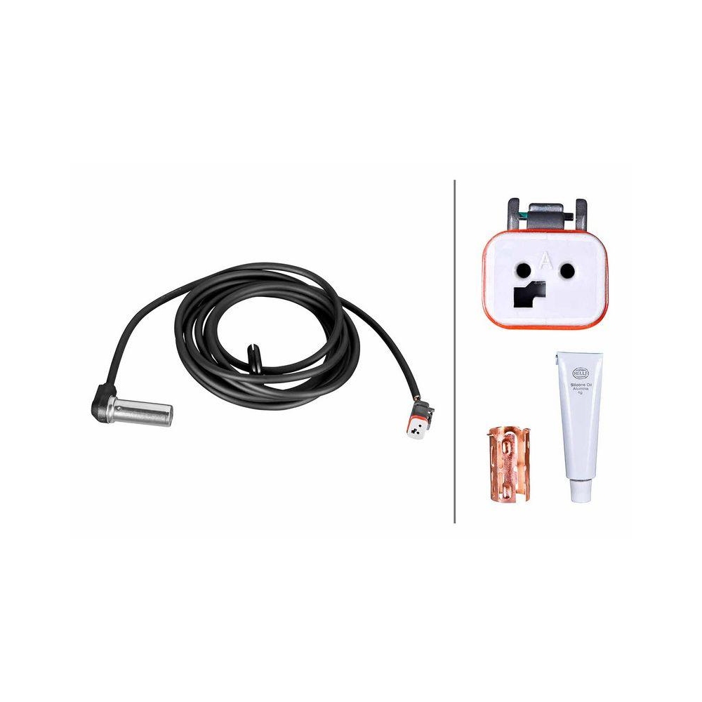 HELLA Sensor, Raddrehzahl 6PU 230 052-031 f&uuml;r VOLVO RENAULT TRUCKS