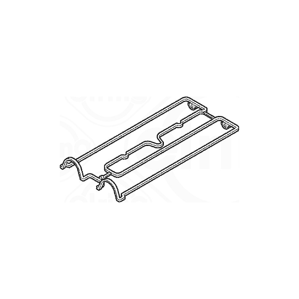Dichtung, Zylinderkopfhaube ELRING 495.770 f&uuml;r OPEL DAEWOO