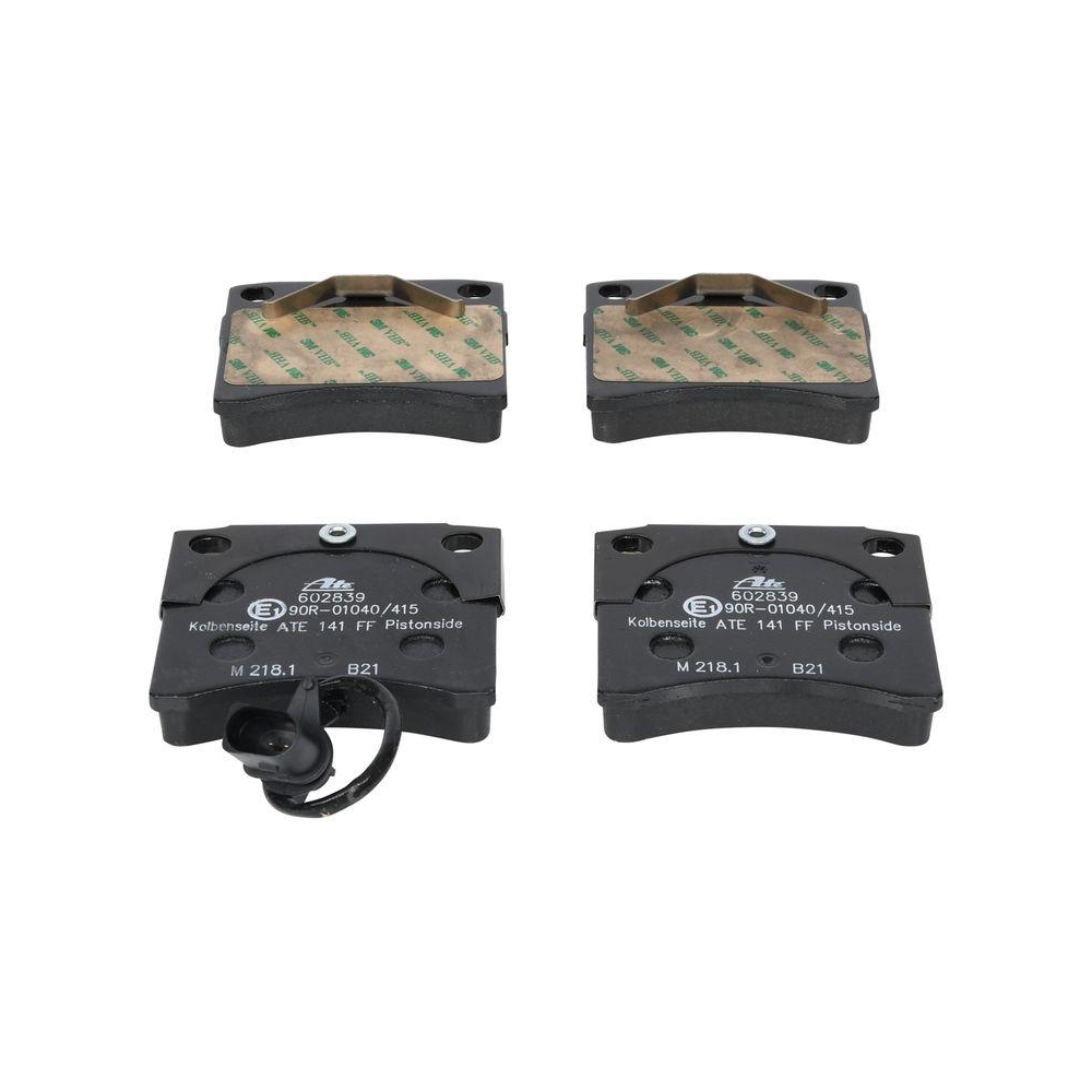 Bremsbelagsatz, Scheibenbremse ATE 13.0460-2839.2 f&uuml;r VAG, Vorderachse