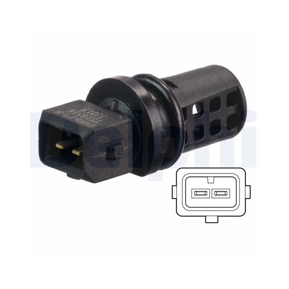 Sensor, Kühlmitteltemperatur DELPHI TS10476 für MERCEDES-BENZ