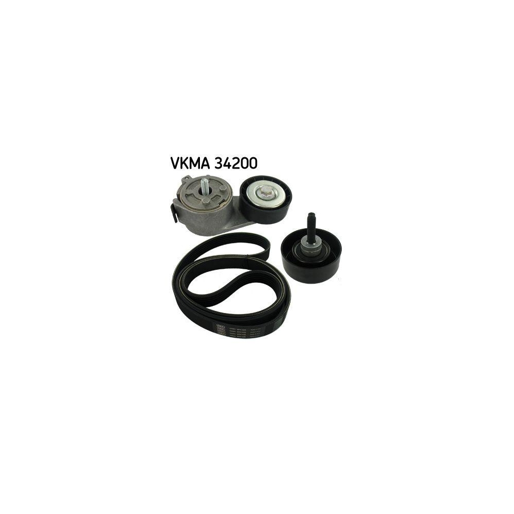 Keilrippenriemensatz SKF VKMA 34200 f&uuml;r FORD